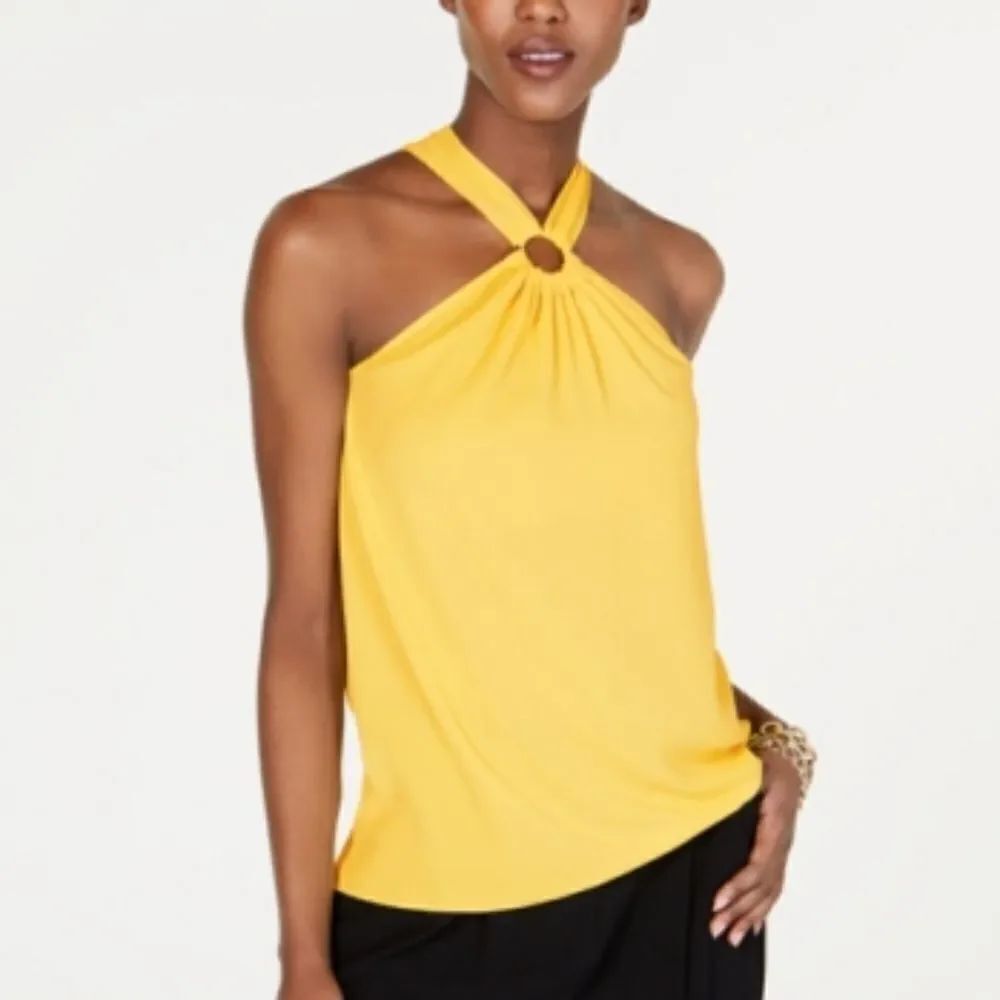 Michael Michael Kors Embellished Halter Top